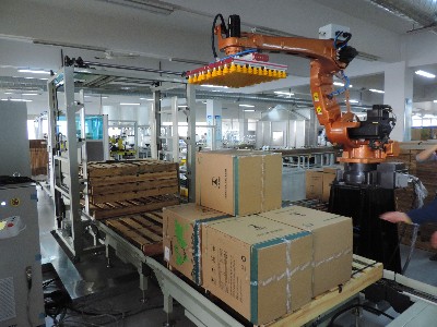 立柱式碼垛機機器人在自動化倉庫里有什么作用？